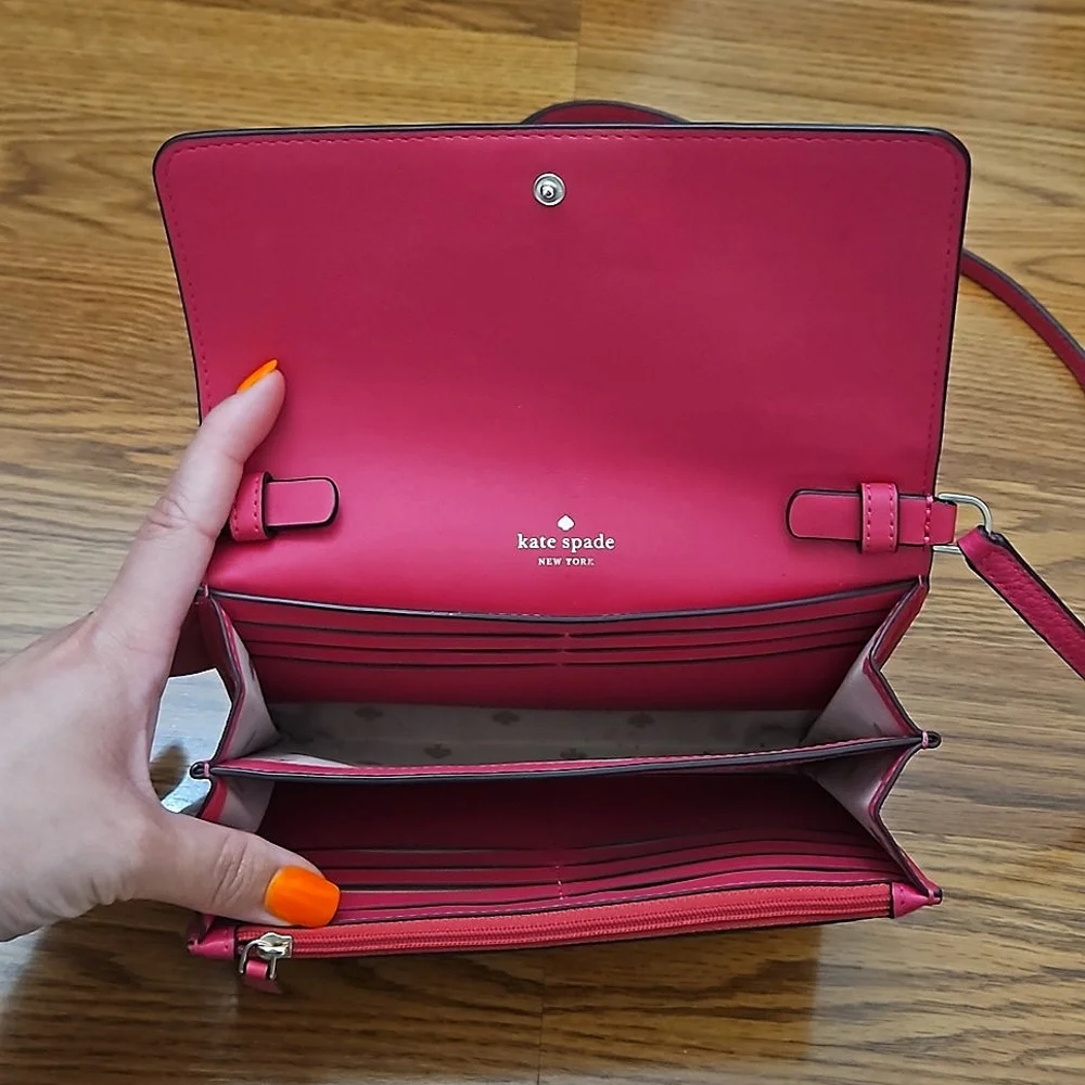 Kate Spade Crossbody Wallet Purse - Picture 11 of 16